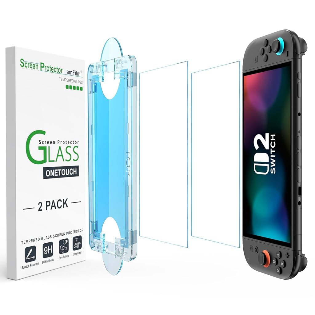 HASTHIP® ORBES Auto-Alignment OneTouch for Switch 2 Screen Protector