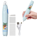 HASTHIP Electric Automatic Eraser for Drawing and Sketching with 20 Refills | USB Rechargeable 30 Days Power and Ergonomic Control