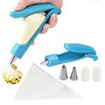 HASTHIP Pastry Cake Decorating Pen Kit for DIY Desserts with 10 Bags and 2 Nibs | BPA Free