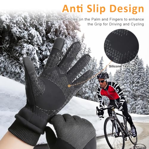 HASTHIP® Winter Riding Gloves Outdoor Thermal Gloves