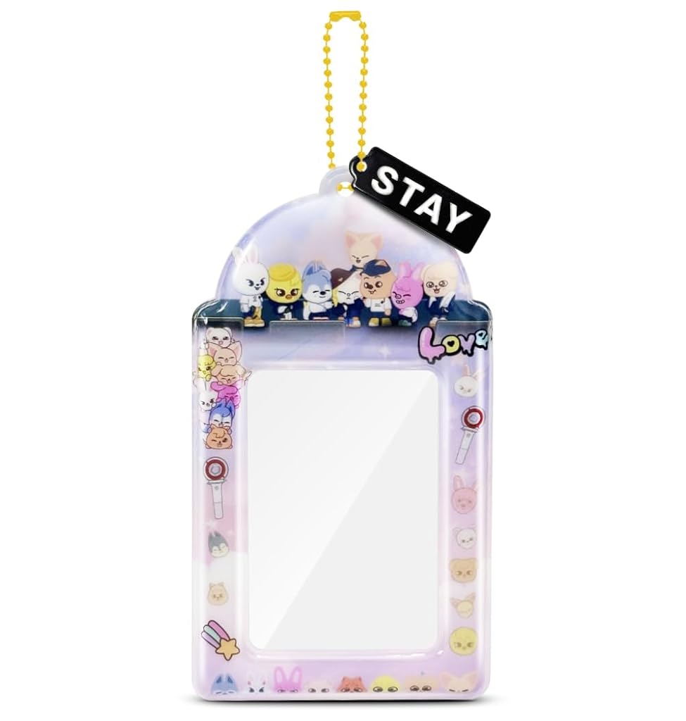 HASTHIP® Portatarjetas fotográfico con temática de animales lindos del Kpop Portatarjetas decorativo