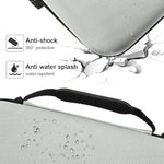 HASTHIP® Estuche de Transporte Compatible con Mac Mini M4/M4 Pro 2024, Funda Protectora EVA Rígida Portátil con Asa, Bolsa de Viaje para Accesorios y Almacenamiento