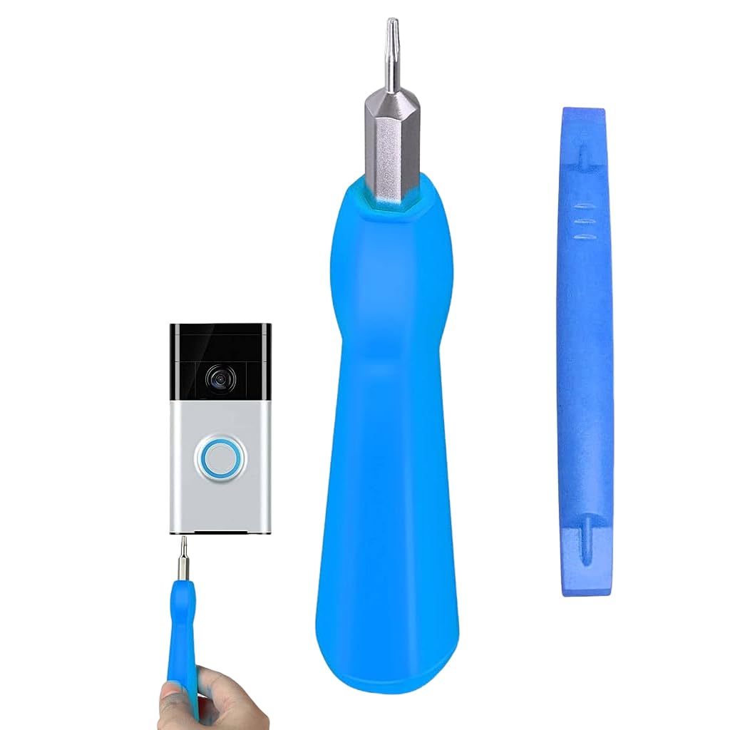 HASTHIP Doorbell Screwdriver Set for Battery Change and WiFi Reset with T6 and T15 Torx | Ergonomic S2 Steel Handle