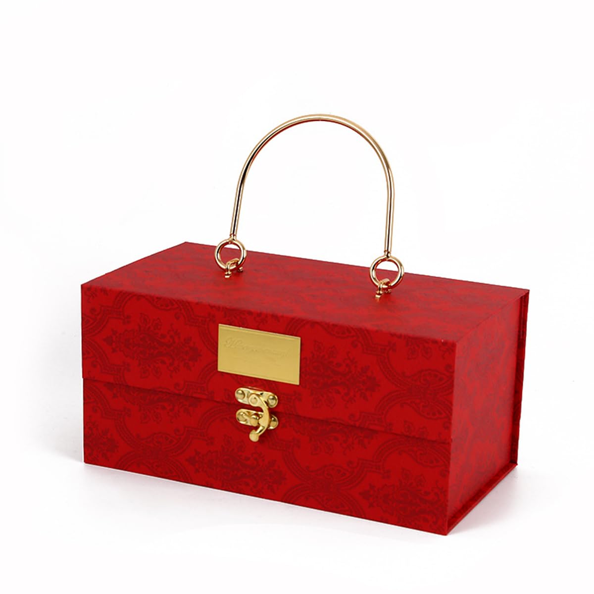 Vintage Red Rectangle Gift Box 30x16x16cm for Weddings | HASTHIP®– Hasthip
