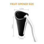 HASTHIP Nutcracker for Walnuts and Hard Shell Nuts with Cone Container & Lever Handle | Compact Kitchen Tool