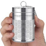 HASTHIP® Large Tea Infuser 304 Stainless Steel, 2.75 Inches Fine Mesh Strainer, Lid and Chain, Brew Loose & Herbal Tea, Fits Mugs, Cups, Teapots, Durable, Easy to Clean, Indian Consumers