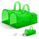 HASTHIP Rat Trap Cage for Home with 7x8.3x20.4cm Size and One Way Entry | Reusable ABS Humane Catcher