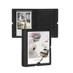 HASTHIP® Photo Album Binder, Photocard Binder for 3'' Instax Prints, Free-Standing Desk Polaroid Album, Clear Durable Display Frame Album for Mini Instant Photos Collection
