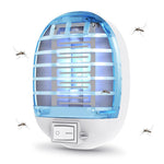 HASTHIP Plug in Mosquito Trap Lamp for Indoor Use with Purple UV Light | Silent Bug Zapper
