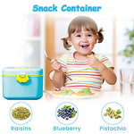 HASTHIP® 300g Baby Formula Dispenser with Scoop and Leveller, Foodgrade PP Double Layer Anti-Leak Milk Powder Dispenser Container, Baby Snack Storage Container for Outdoor Travel Home, BPA Free