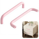 HASTHIP® 5.4 Inches Kitchen Cabinet & Drawer Handles - 2pcs Furniture & Door Pull Handles Pink Drawer Pulls Colorful Cabinet Handl for Cabinets Drawers Kids Dresser Handl Closet Door Pulls