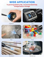HASTHIP® Compressed Air Duster,3-Gear to 51000RPM Electric Air Duster