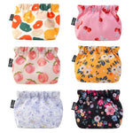 HASTHIP® 6 bolsitas pequeñas para mujer, mini neceser de maquillaje