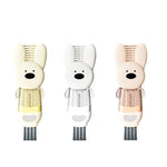 HASTHIP® 4 in 1 Cup Lid Cleaning Brush Set, Multifunctional Bottle Cleaning Brush, Silicone Cup Lid Gap Cleaner(3PCS)