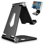 All Aluminium Tablet Holder (Upgraded) - Adjustable Tablet/Phone Holder for All Tablets, Phones, Kindles