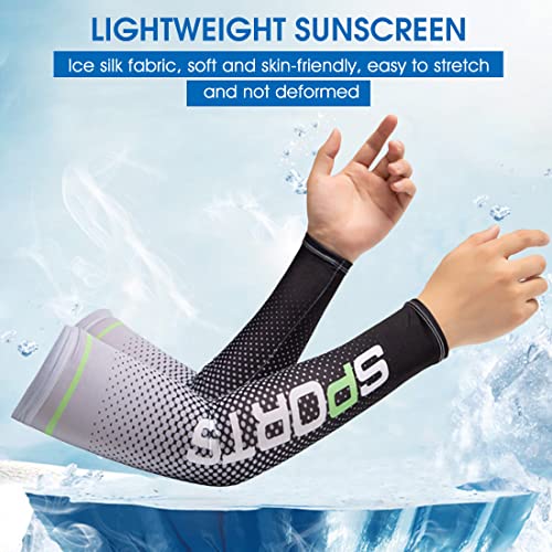 HASTHIP® Sunlight Protection Arm Sleeves for Men and Women