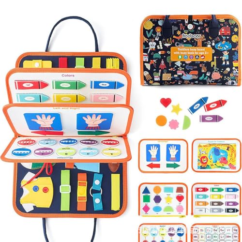 HASTHIP® Exorany Busy Board Montessori for Toddler