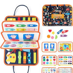 HASTHIP® Exorany Busy Board Montessori for Toddler