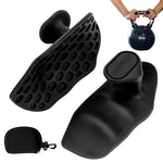 HASTHIP® Empuñaduras de Levantamiento de Pesas con Estuche,Almohadillas Antideslizantes Goma para Fuerza Agarre,protección Palmas Entrenamiento dominadas y Soporte ergonómico