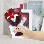 HASTHIP Rose Gift Box for Valentines and Birthdays with Hand Soap Roses 20cmx14cmx8.5cm | Ideal for Girlfriend or Mother