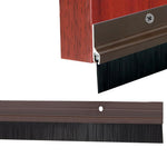 HASTHIP Door Sweep Sealing Strip for Home Gaps 3.3ft with Screw-Fixed Aluminum Alloy | Blocks Dust and Insects