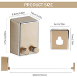 HASTHIP Retractable Clothesline for Indoor and Outdoor Drying with 13.7ft Adjustable Wire | 44lbs Load Stainless Steel PVC Coating