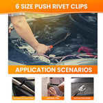 HASTHIP® Universal Car Bumper Retainer Clip Kit