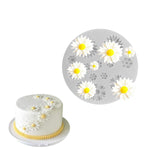 HASTHIP Flower Fondant Molds for Cake and Resin Crafts featuring 13 Floral Cavities | Food Grade Silicone