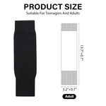 HASTHIP® Calcetines de Compresión para Pantorrilla, Calcetines Deportivos de Compresión para Alivio de Dolor, Venas Varicosas y Espinillas, Calentadores de Pierna y Muslo para Baloncesto y Fútbol