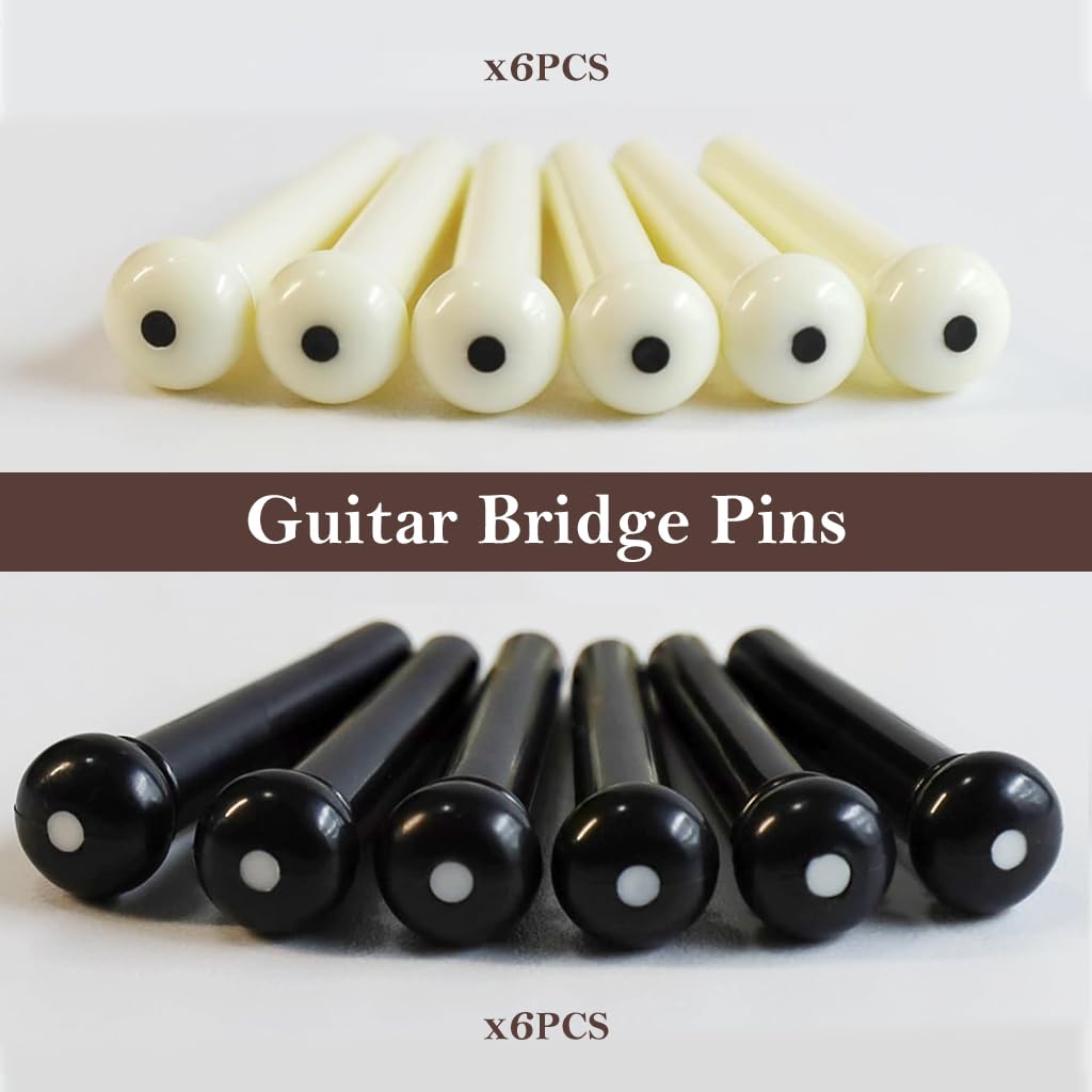 HASTHIP Guitar Repair Kit for Acoustic Maintenance with String Winder and Cutter | 28PCS Set