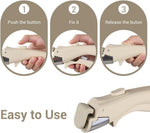 HASTHIP Universal Detachable Pot Handle for Handleless Pans with Secure Anti Slip Grip 2PCS