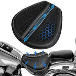 HASTHIP® Gel Seat for Bike, Detachable Gel Pad & 3D Honeycomb Motorcycle Seat Cushion, High Density, Shock Absorption Bike Seat Cover, Breathable, Durable Bike Seat Cushions for Long Drive