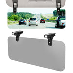 HASTHIP® Visera Solar Polarizada para Coche, Extensor Universal Antideslumbrante UV400, Bloqueador de Luz Ajustable Doble Clip, Protector contra Reflejos y Rayos UV para Automóviles