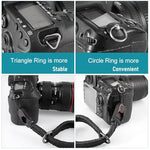 HASTHIP® Camera Wrist Strap, Nylon Camera Hand Strap for Instant Cameras, SLR Cameras, Small Mirrorless Camera, Braided Wrist Strap Hand Strap Quick Release Rope Camera Wrist Rrap Strap, 34cm/13.4inch