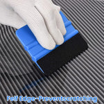 HASTHIP® 3Pcs Felt Edge Squeegee