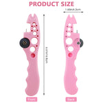 HASTHIP Ampule Cutter with 5 Replaceable Grinding Wheels for Medical and Home Use | ABS Body and Metal Opener for Glass Bottles