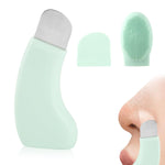 HASTHIP® Herramienta Removedora de Puntos Negros 3 en 1 con Cepillo Facial de Silicona de Doble Cara y Limpiador Profundo de Poros para Nariz, Barbilla y Exfoliación Facial