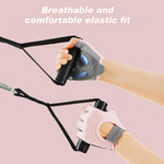 HASTHIP® Women Workout Gloves Women CrossFit Gloves Gym Gloves with Anti Slip Silione Pad Palm Design