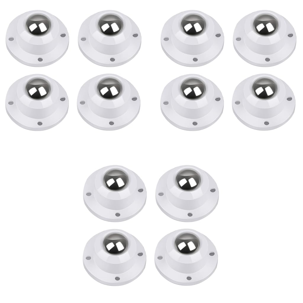 HASTHIP Caster Wheels for Furniture with 360° Swivel Design and 200kg Load Capacity | 4 Pack