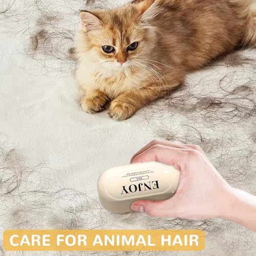 HASTHIP® Pet Lint Roller Ball, Mini Reusable Lint Roller Dog Comb for Clothes and Pet Hair, Extra Sticky & Washable Gel Portable Hair Remover Mitts Tool Comb
