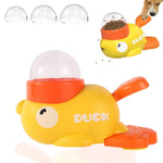 HASTHIP® Interactive Dog Puzzle Toy, Cartoon Slow Feeder Food Dispenser for IQ Training & Mental Enrichment, Foot Pedal Treat Releasing Toy for Small Medium Dogs - Yellow