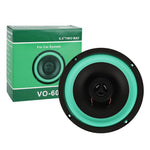 HASTHIP® STHIRA Altavoz de Coche de 6.5'' Modificación Automotriz Altavoces de Dos Vías HiFi Coaxial para Puerta y Sistema de Audio Vehicular