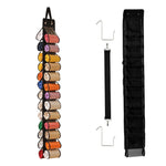 HASTHIP Hanging Wardrobe Organizer with 26 Clear PVC Pockets for Active Lifestyle | Space-Saving Closet Storage