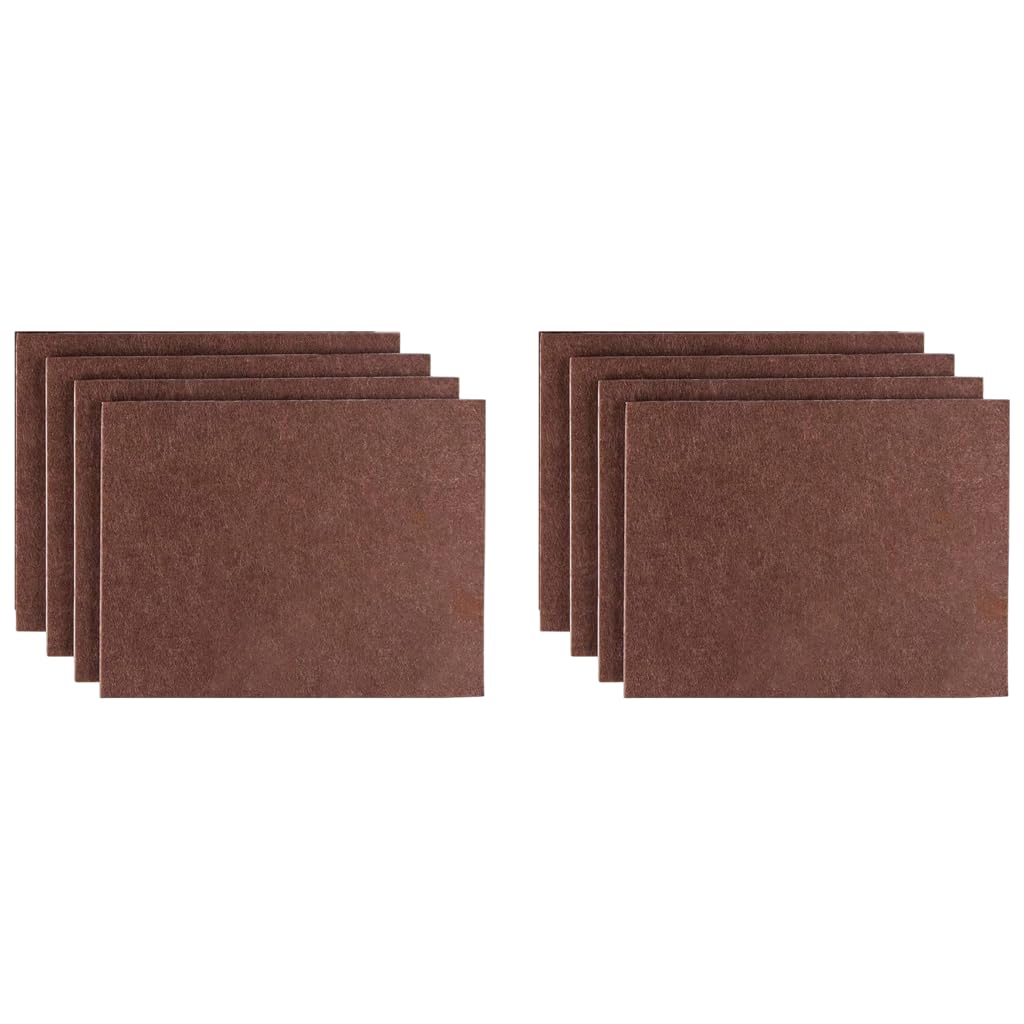 HASTHIP Furniture Felt Pads 4 Pack for Hardwood Floors with 3M Self Adhesive | Non Slip Cuttable Floor Protector