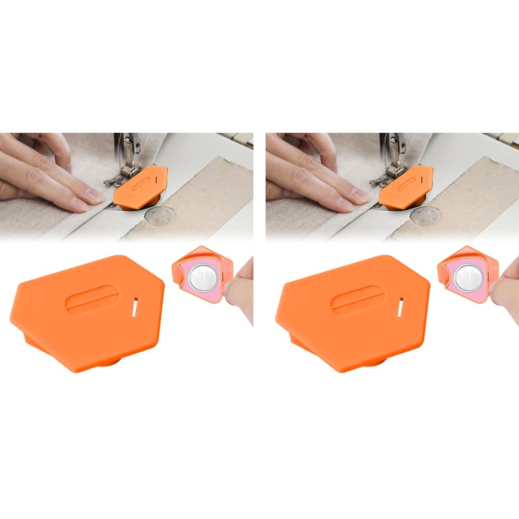 HASTHIP Sewing Guide for Quilting Precision featuring Magnetic Polygonal Seam Locator 2PCS