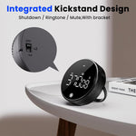 HASTHIP Magnetic Digital Timer for Kitchen and Study with USB Rechargeable Battery | LCD Display and Manual Rotating Control
