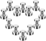 HASTHIP Mini Fridge Neodymium Magnets for Kitchen and Whiteboard with Cone Handle 12pcs 12×16mm