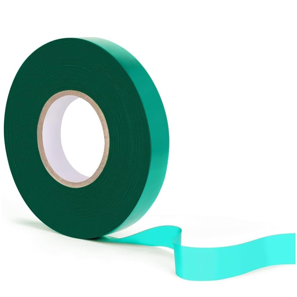 HASTHIP® Gardening Twist Ties Roll - Stretch Grafting Tape Roll - 150 Feet 1/2" Garden Tie Tape - Plant Ties Twine Pvc Grafting Tape -Gardening Tools for Tomato, Tree Ties, Plant Support