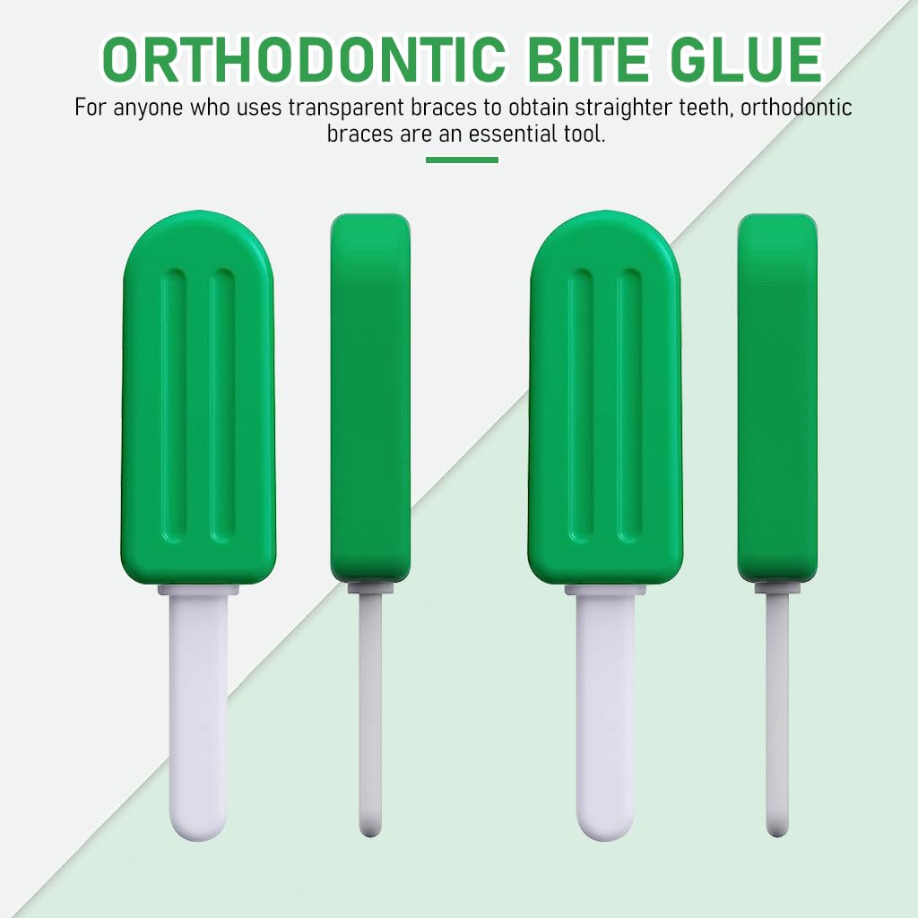 HASTHIP Chewies for Invisalign Aligner 4PCS with Mint Flavor and Food Grade Safety | Portable Tray Seaters for Clear Aligners