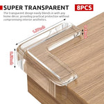 HASTHIP® Banda de borde 6,6 pies y 8 protectores esquina autoadhesivos